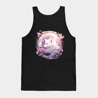 Japanese Fox Kitsune Tank Top